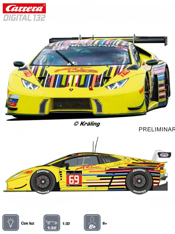 Lamborghini Huracán GT3 "ARC Bratislava Carrera DIGITAL 1:32 31080