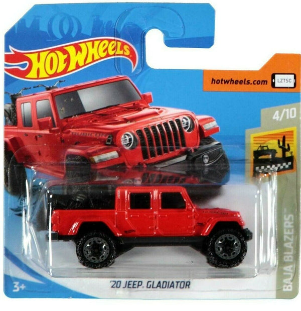 Hot wheels 2020 Jeep Gladiator Red 1/64 Baja Blazers