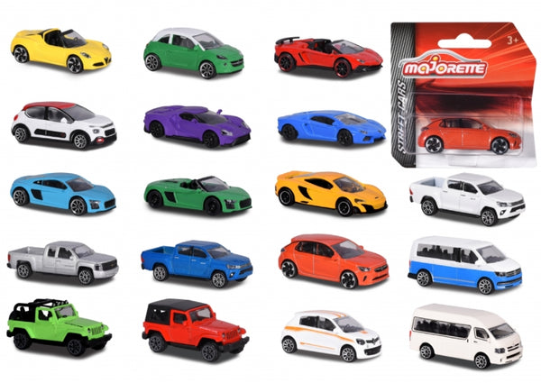 Majorette Street Cars 1:64 modelo a elegir