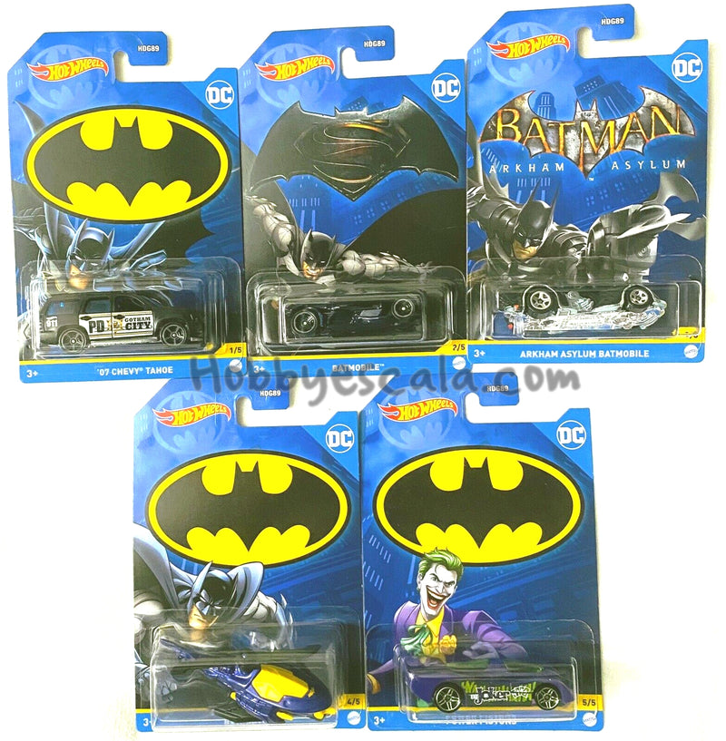 HOT WHEELS 2022 BATMAN THEMED BATMOBILES FACTORY B
