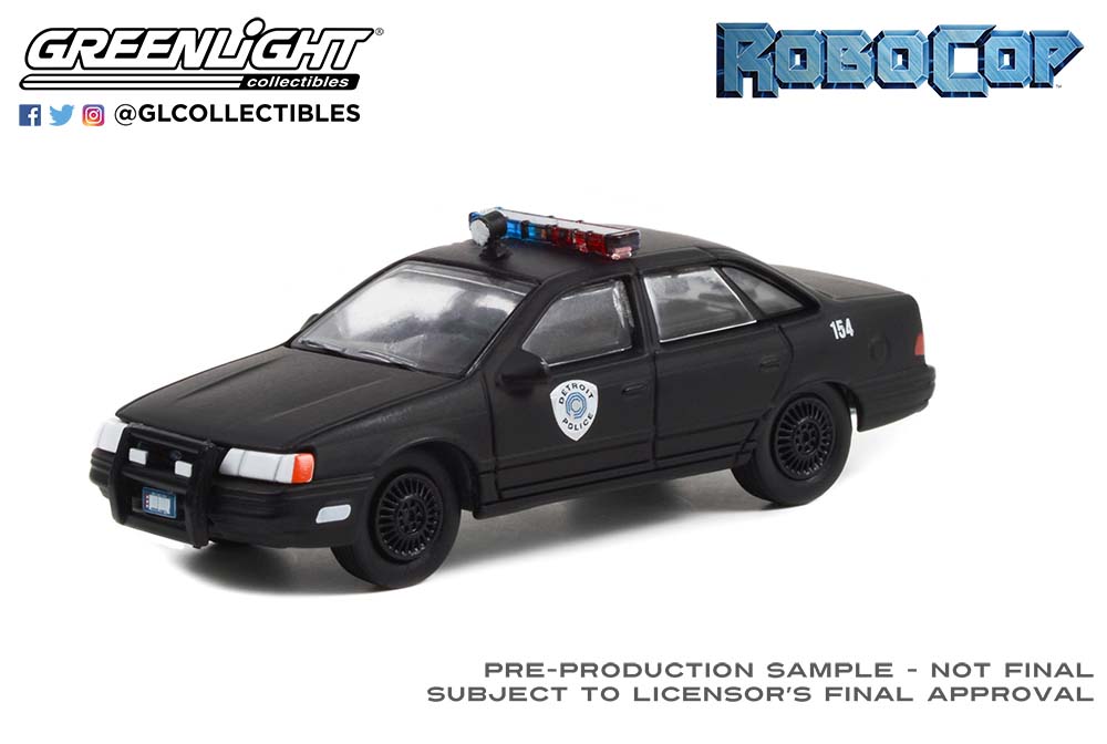 Ford Taurus LX - Policía de Detroit "Robocop" (1987) Greenlight 1/64