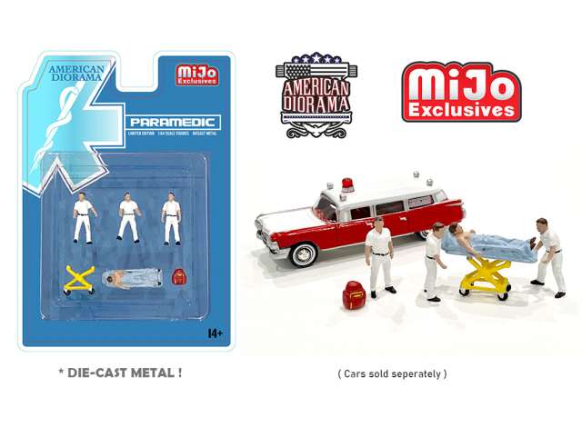American Diorama Mijo 1/64 Paramedic Figure set