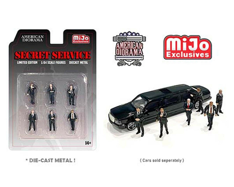 American Diorama Mijo 1/64 Servicio Secreto Figure set