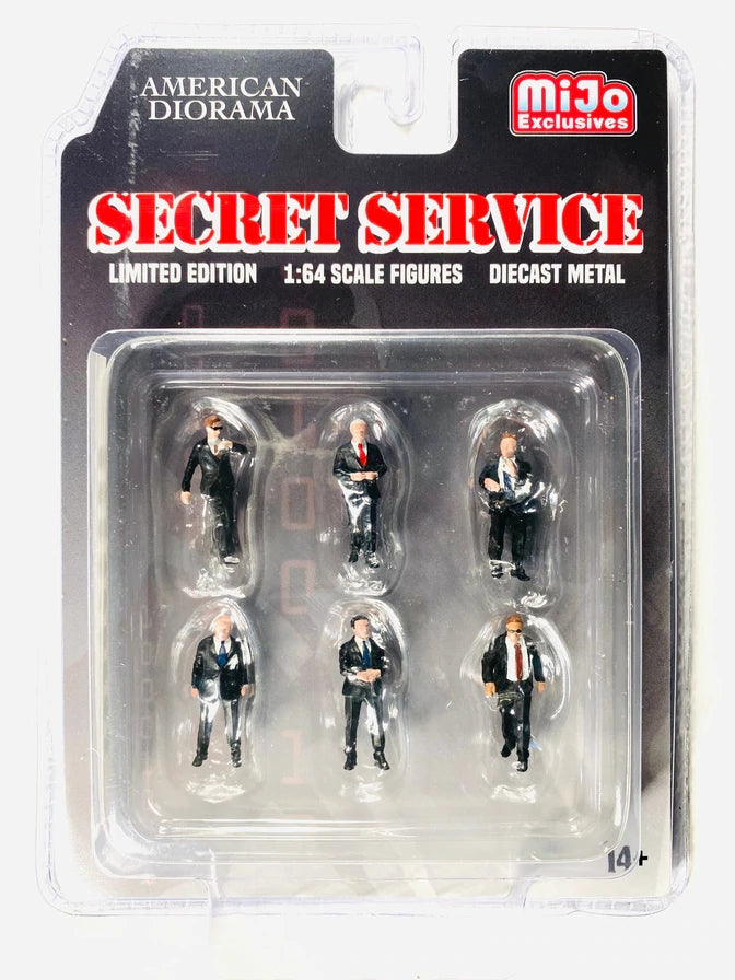American Diorama Mijo 1/64 Servicio Secreto Figure set