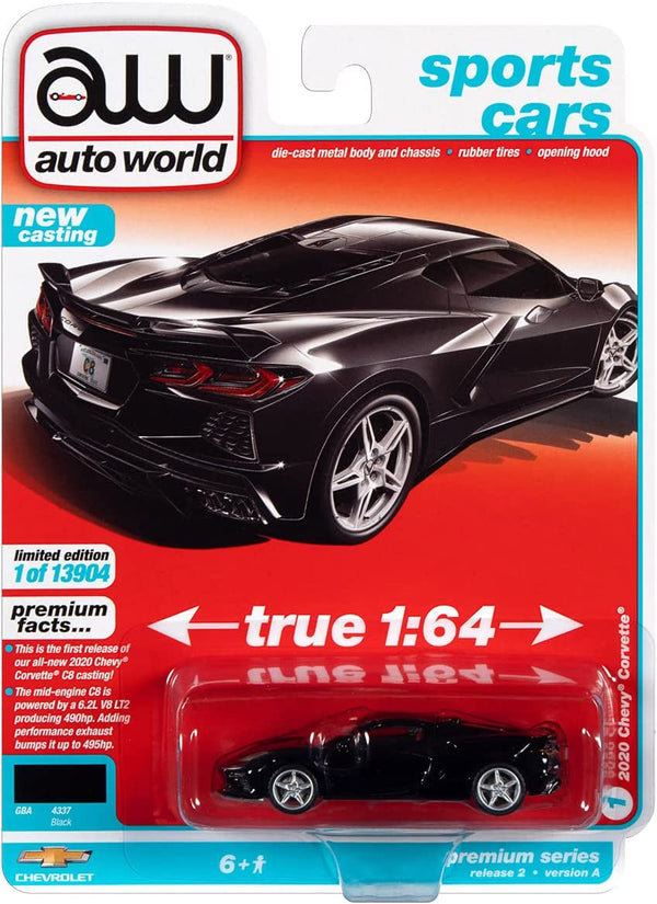 Auto world 2020 Corvette C8 Black