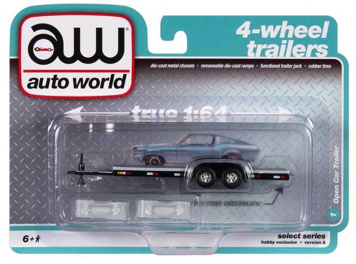 Auto world Remolque abierto 1/64