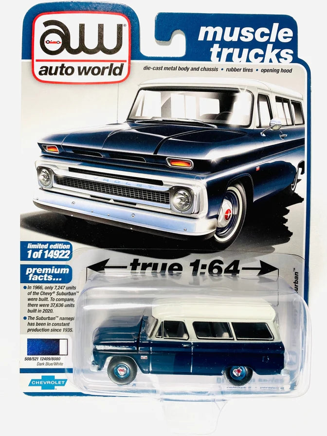 AUTO WORLD MUSCLE TRUCKS 1966 CHEVY SUBURBAN