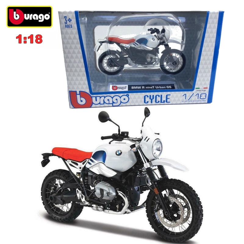 Bmw R Nine T Urban Gs 1:18 Burago