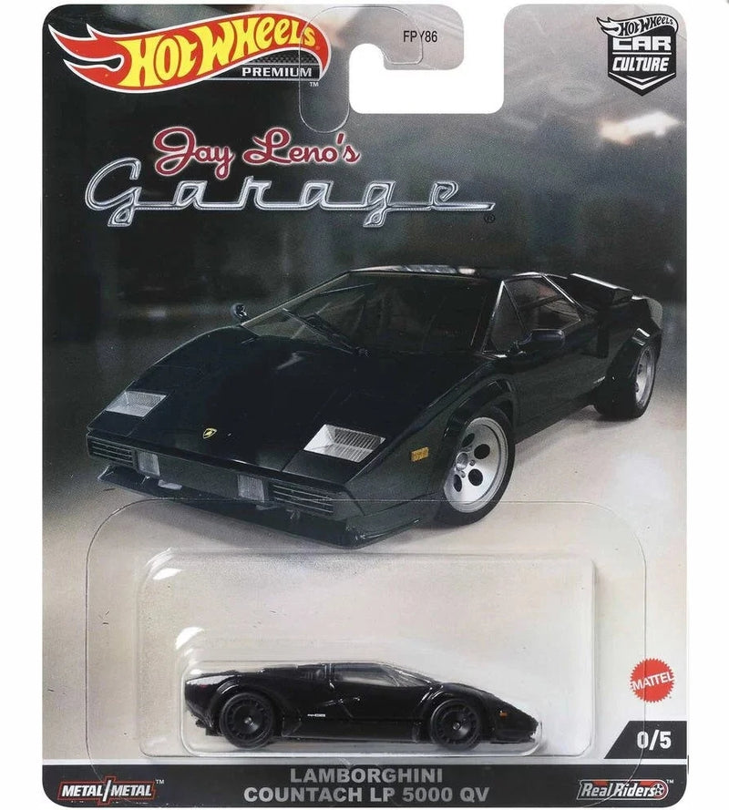 CHASE ! Hot Wheels Car Culture Lamborghini Countach LP 5000 QV Jay Leno’s Garage