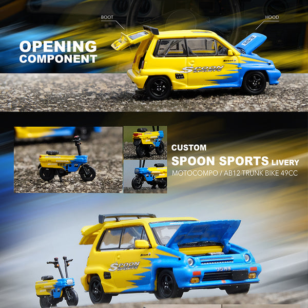 1:64 HONDA CITY TURBO II SPOON SPORTS