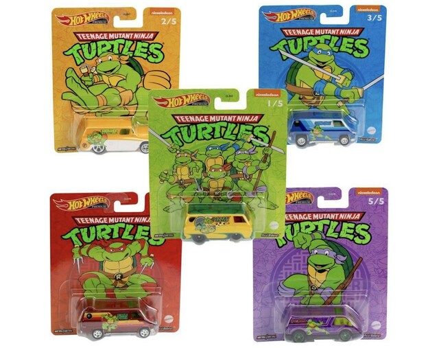 Hot Wheels  TMNT Tortugas Ninja Pop Culture 2022 N