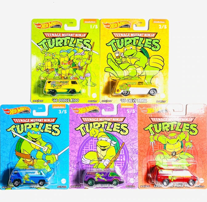 Hot Wheels  TMNT Tortugas Ninja Pop Culture 2022 N