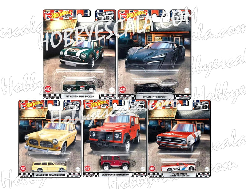 Hot wheels Premium Boulevard Mix 2 2022