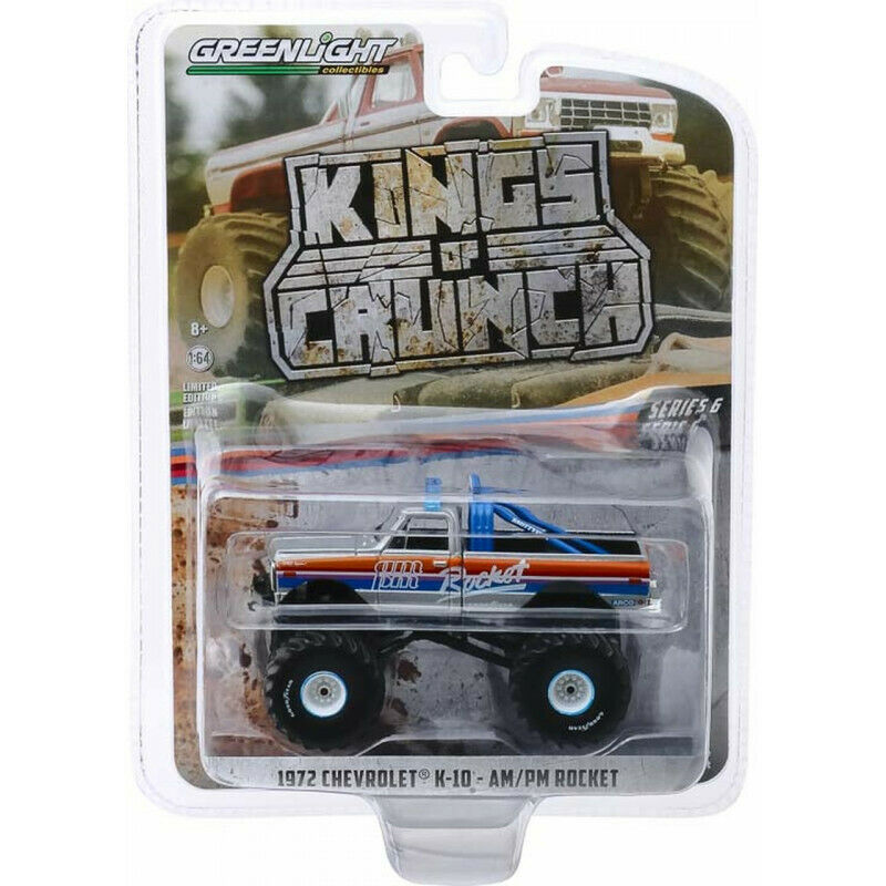 Greenlight 1/64 Chevrolet K-10 Monster Truck Rocket