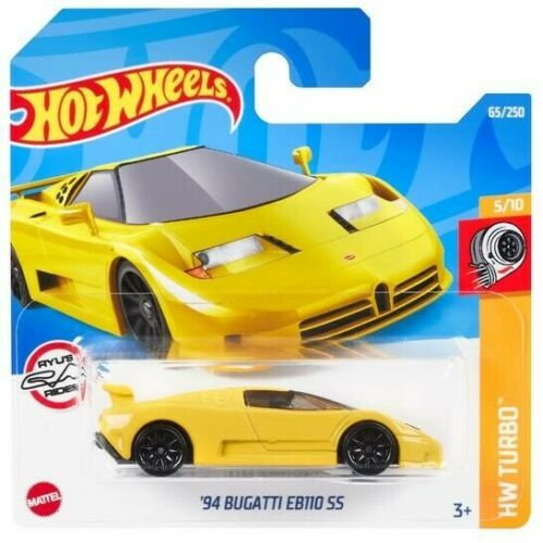 Hot Wheels 2022 '94 Bugatti EB110 SS Gelb Ryu's Rides HCT67-M524