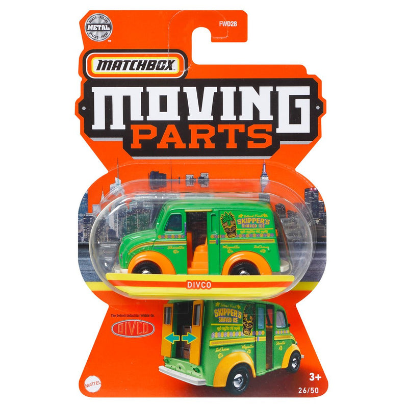 Matchbox Moving Parts 2022 Wave 3 Set de 5 modelos