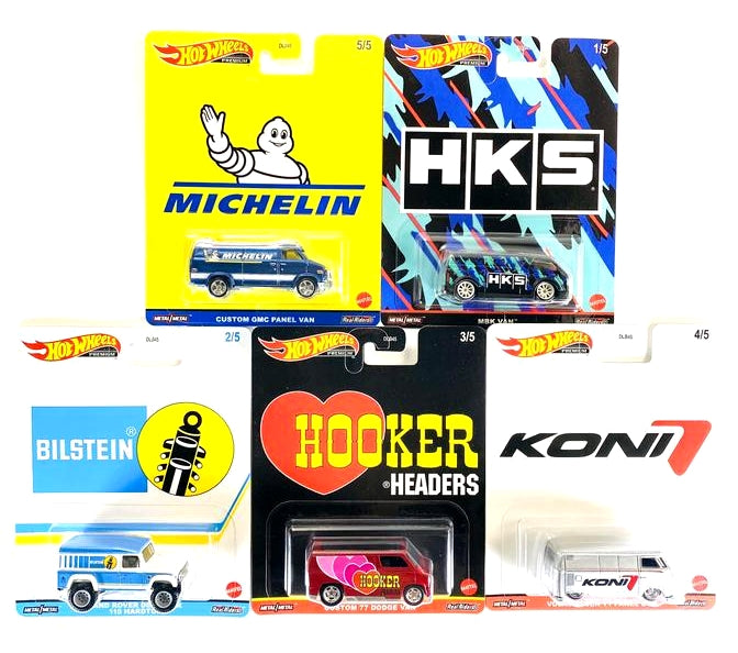 HOT WHEELS 2021 POP CULTURE SPEED SHOP GARAGE (Set de 5 Coches)