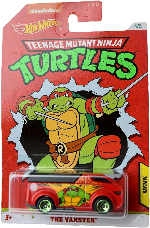 Hot Wheels GJV09 Tortugas Ninja Mutantes adolescentes Raphael The Vanster 4/5