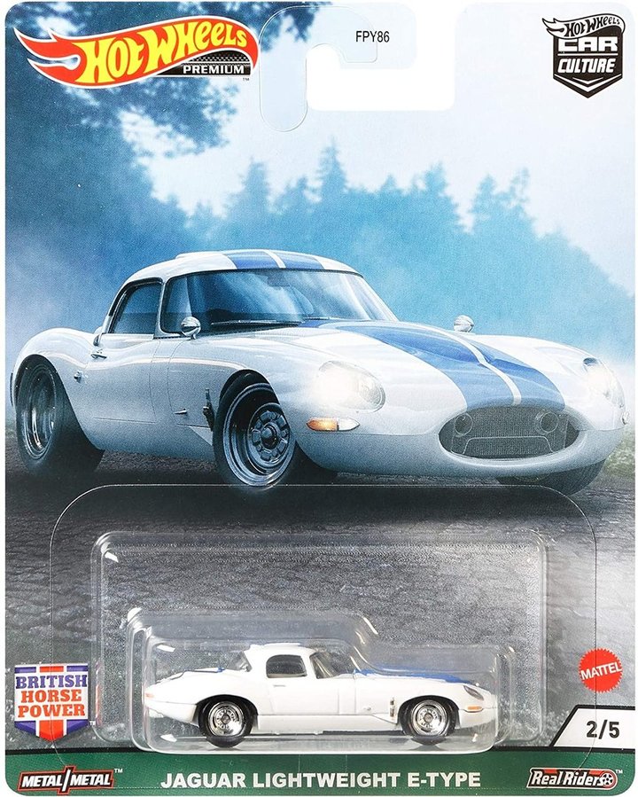 Hot Wheels Jaguar Lightweight E-Type Vehicle