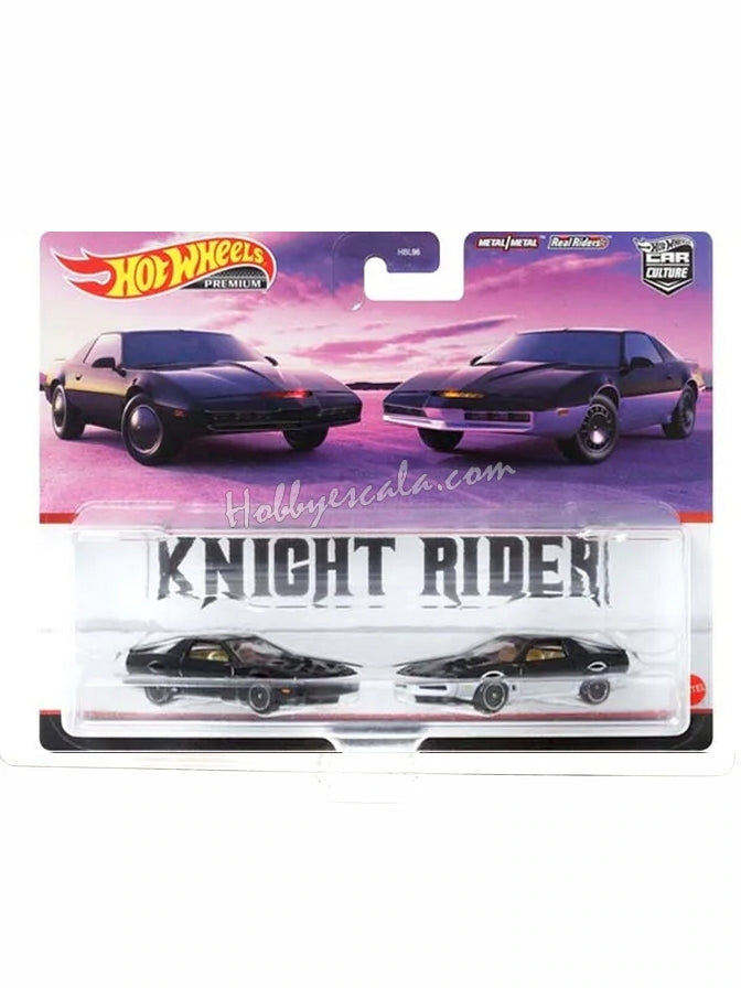 Hot Wheels Premium Car Culture Knight Rider K.A.R.R. & K.I.T.T. 2-Pack Set