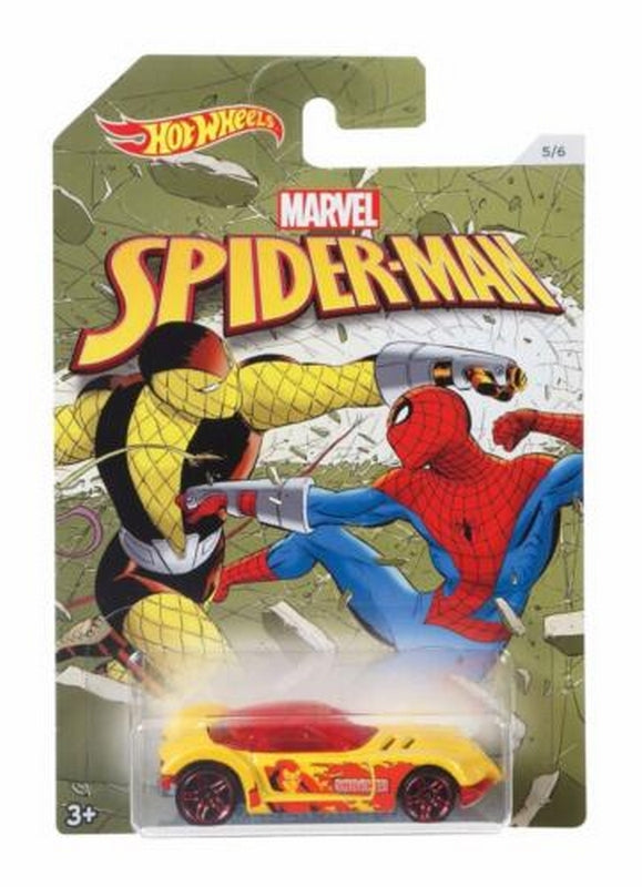 Hot Wheels Spider Man-Golden Arrow DWD19