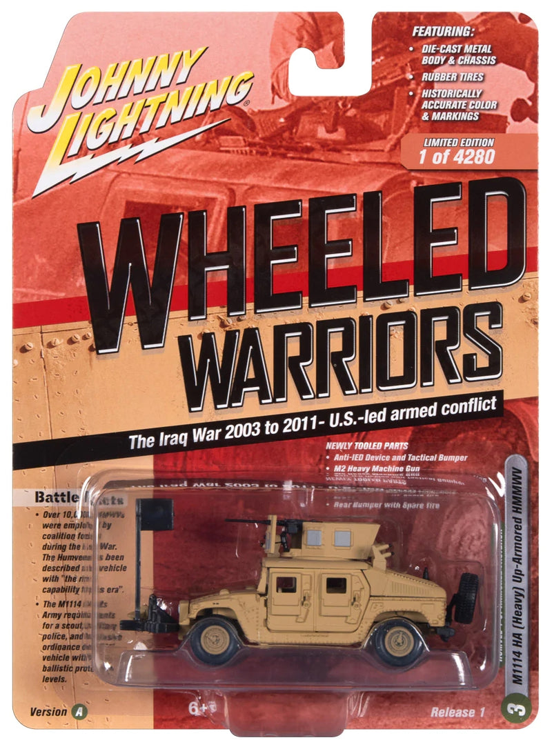 Johnny Lightning  HUMVEE 4-CT M1114 HA (Heavy)
