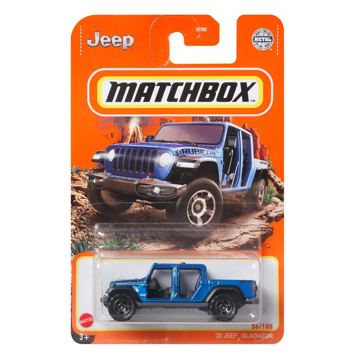 Jeep Gladiator 2020 Matchbox Car Collection 2021 Wave 6