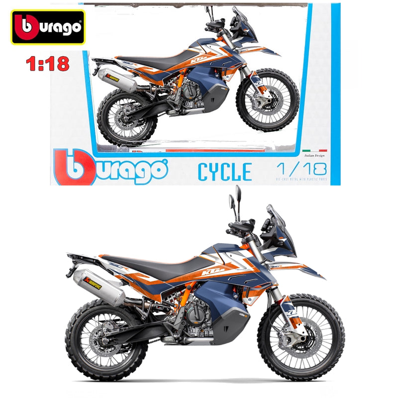 KTM 790 Adventure R Rally 1:18 Bburago