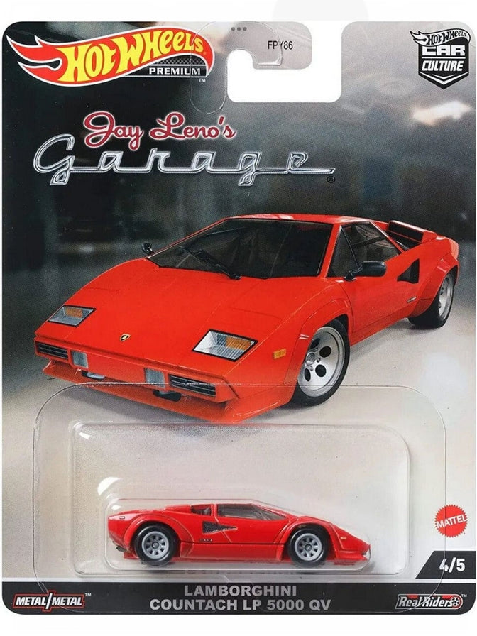 Hot Wheels Lamborghini Countach Jay Leno`s Garage