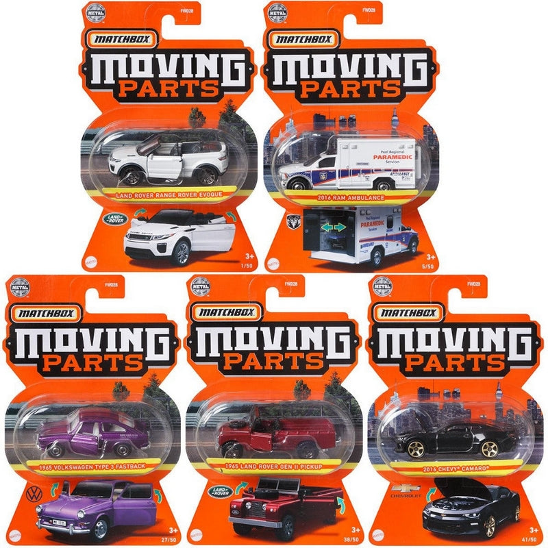 MATCHBOX 2022 MOVING PARTS CASE A