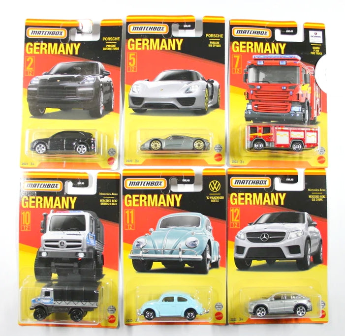 Matchbox best of Germany mix b 2022 (6 coches)