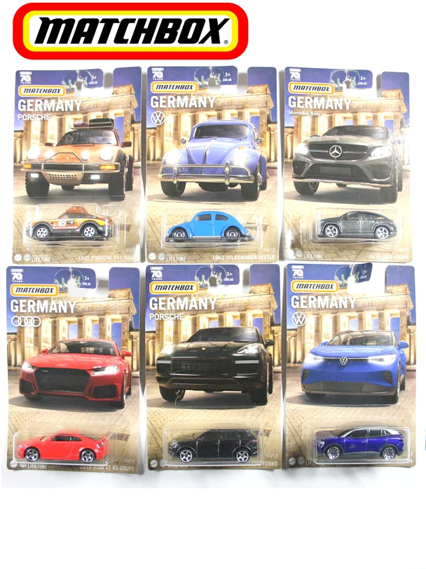 Matchbox - "Best of Germany" 2023 Mix A (6 cars)