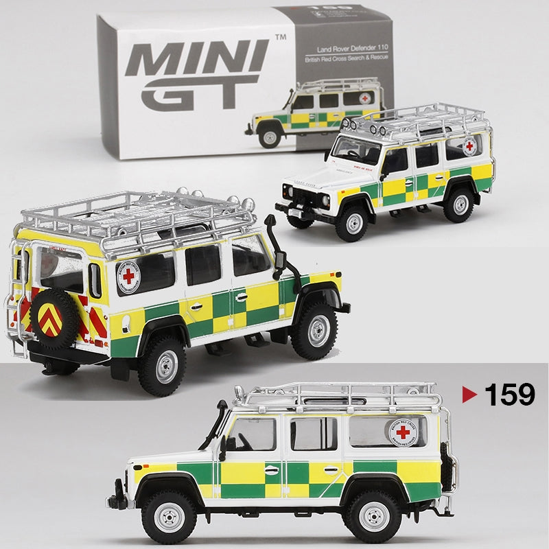 Land Rover Defender 110 British Rescue, MiniGT