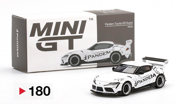 MiniGT Pandem Toyota GR Supra V1.0 White