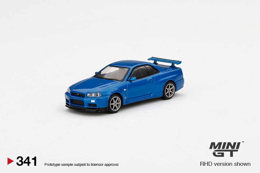 *PRE-ORDER* Nissan Skyline GT-R (R34) V-Spec II Bayside Blue