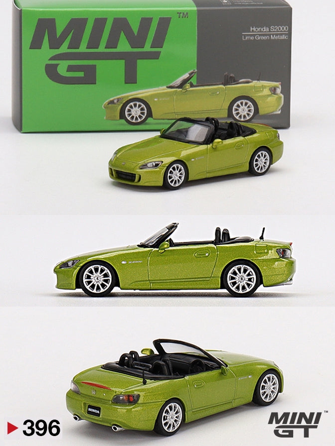 minigt Honda S2000 (AP2) Lime Green Metallic