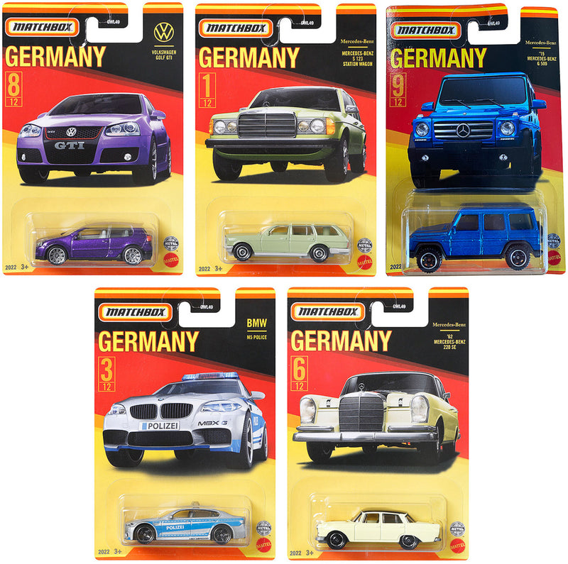 Matchbox 2022 Best of Germany series set
