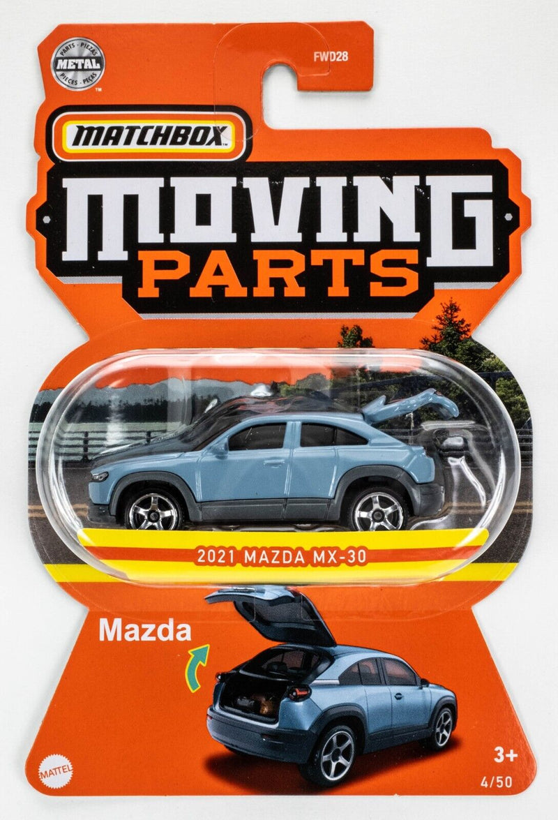 Mazda mx-30 Matchbox moving parts