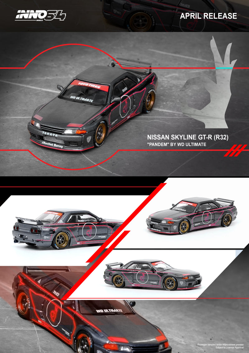 Nissan Skyline GT-R R32 *Pandem*, Inno64