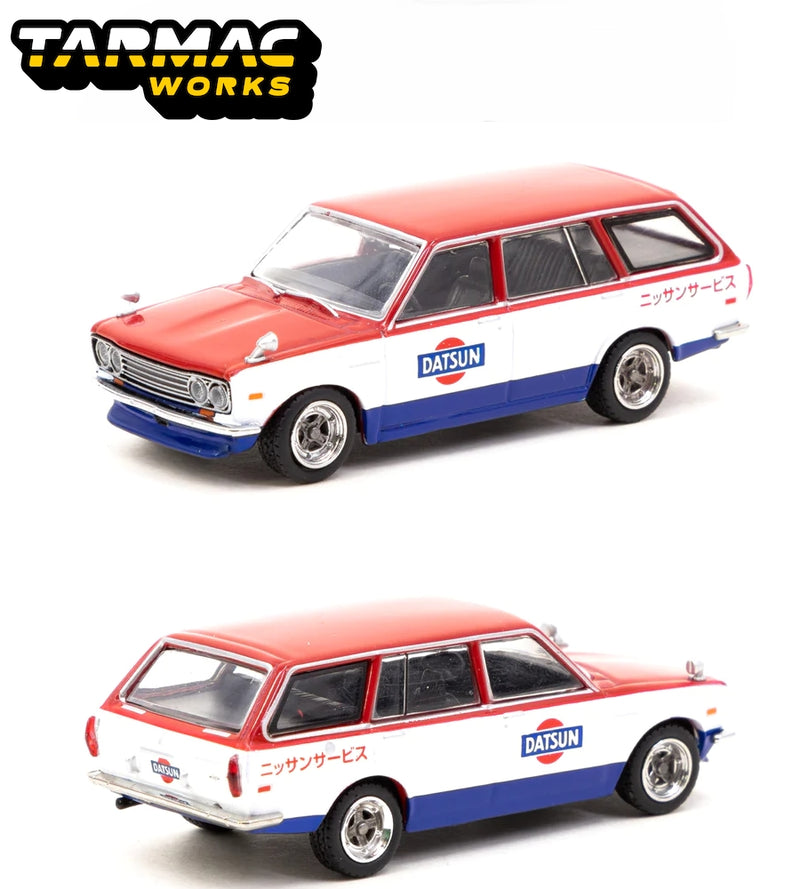 Tarmac Works 1/64 Datsun Bluebird 510 Wagon Service Car - GLOBAL64
