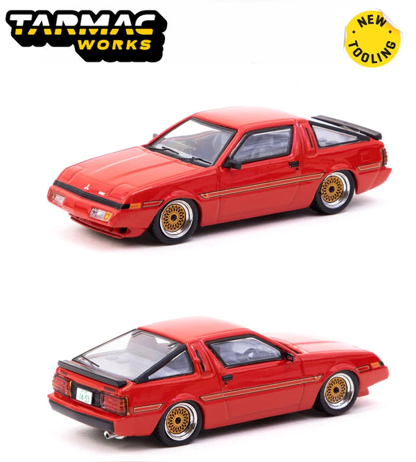 Tarmac Works 1/64 Mitsubishi Starion Bright Red