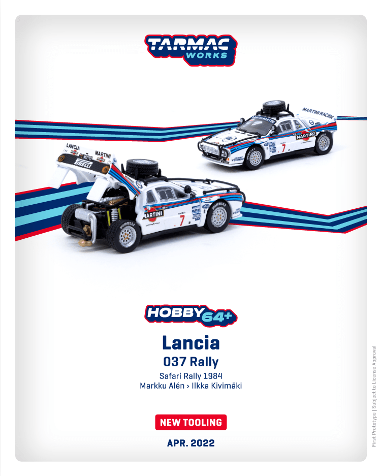 Tarmac works Lancia 037 Rally