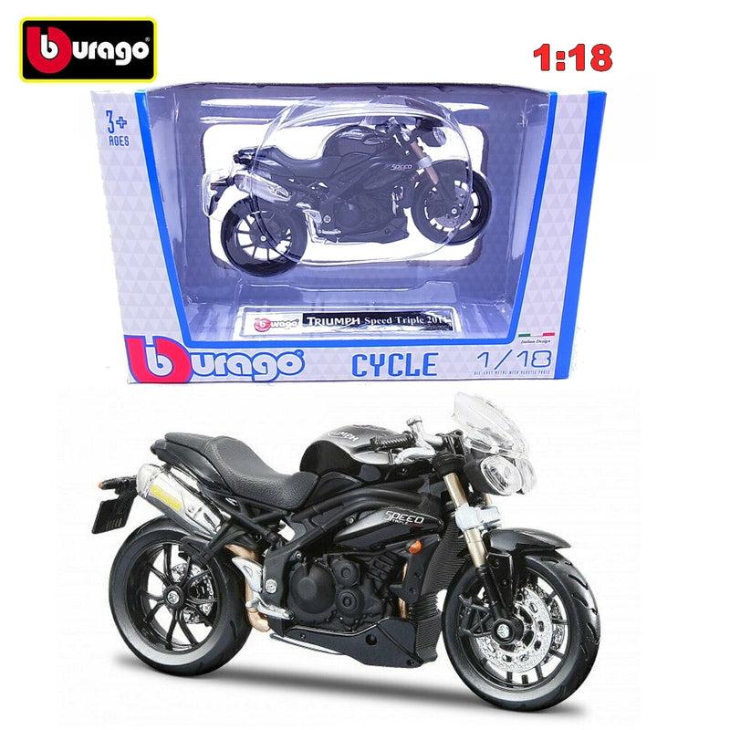 Burago 1:18 Triumph Speed Triple (black)