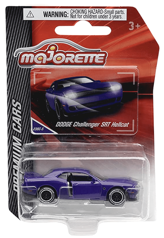 Dodge challenger srt Hellcat Majorette Premium Cars 1:64