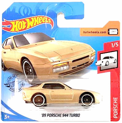 Hot wheels 89 Porsche 944 Turbo bronze