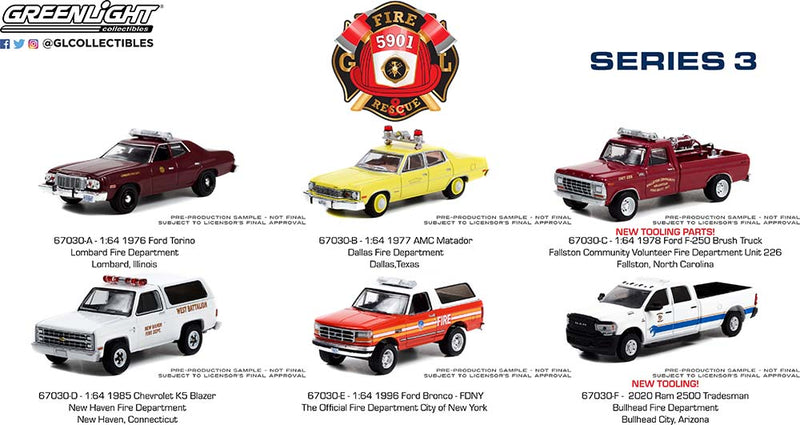 Greenlight Fire & Rescue Series 3