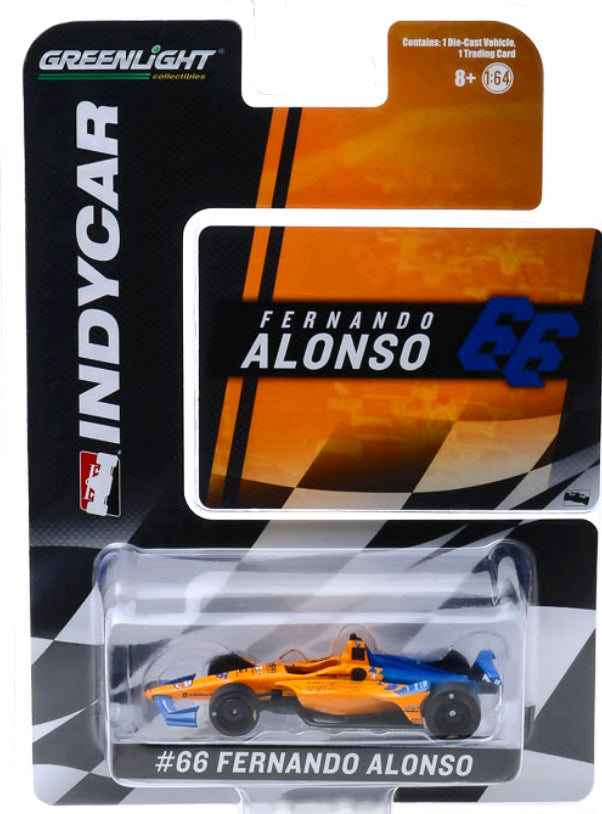 McLaren Indycar nº 66 Fernando Alonso (2019) Greenlight 1/64
