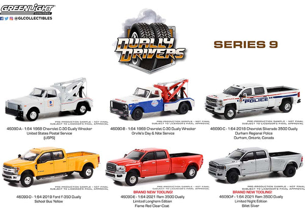 *PreOrder*Greenlight Dually Drivers series 9