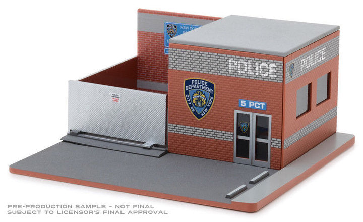 Diorama Comisaria de policia New York 1/64