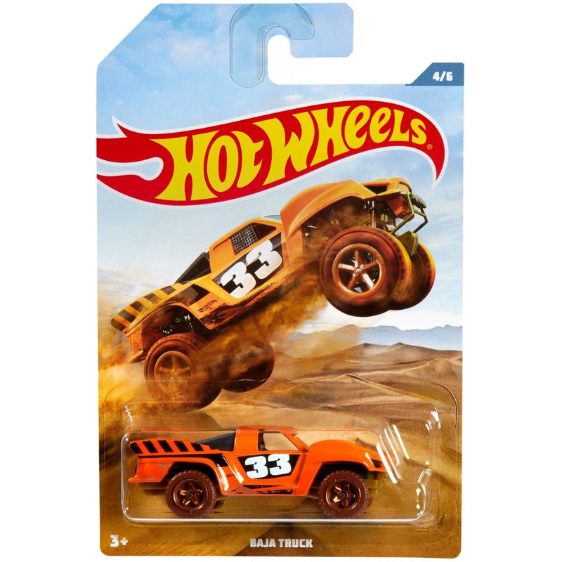 HOT WHEELS FYY72 OFF ROAD TRUCKS BAJA TRUCK 4/6